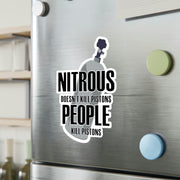 Nitrous Doesn't kill tool box Kiss-Cut Vinyl Decals