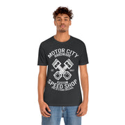 Motor City Speed Shop Unisex Jersey Short Sleeve Tee T Shirt