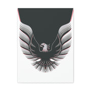 GMC Indy Pace Firebird Trans Am Tribute Stretched Canvas Wall Art grey