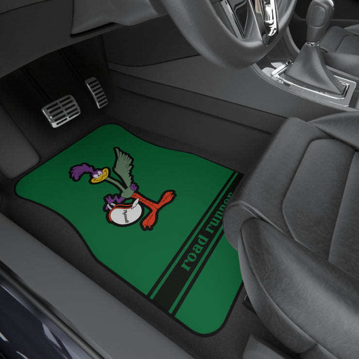 Plymouth Roadrunner Tribute Car Floor Mats (Set of 4) Dark Green