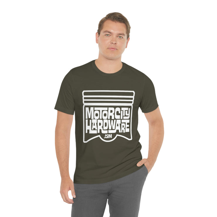 MCH Motor City Hardware Piston Logo T Shirt Unisex Jersey Short Sleeve Tee T Shirt