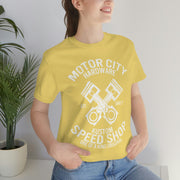 Motor City Speed Shop Unisex Jersey Short Sleeve Tee T Shirt