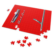 55 1955 Chevy Bel Air Tribute  Jigsaw Puzzle (30, 110, 252, 500,1000-piece) Red