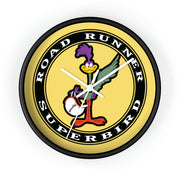 Road Runner Superbird Wall clock yellow/black