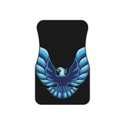 Blue Firebird Trans Am Tribute Car Floor Mats (Set of 4) Blue/Black