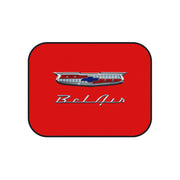 55 1955 Chevy Belair Tribute Car Floor Mats (Set of 4) Red