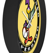 Road Runner Superbird Wall clock yellow/black