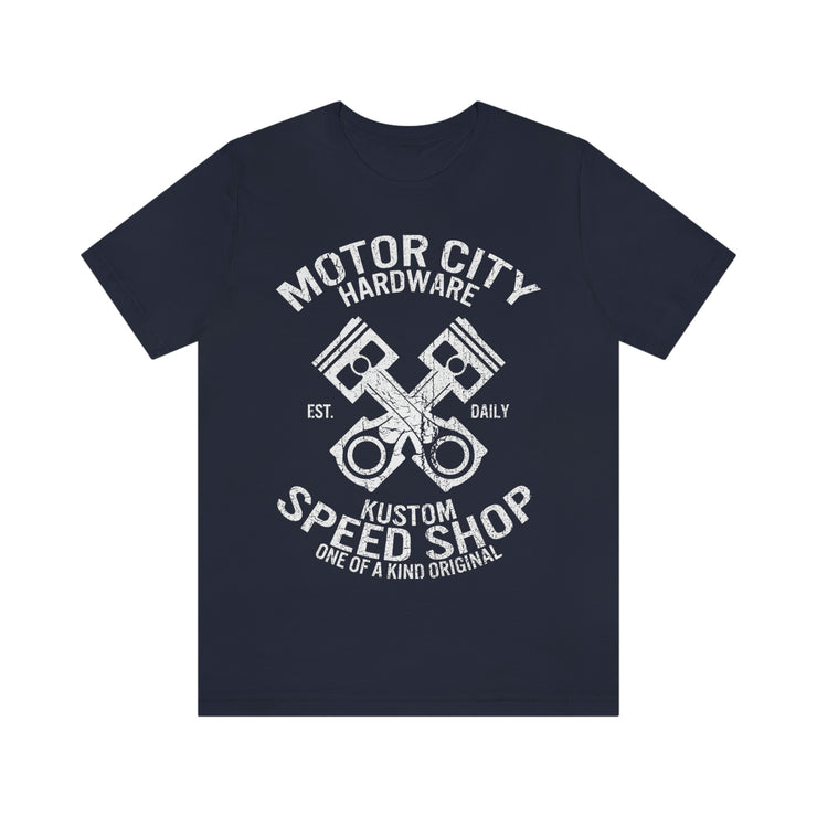 Motor City Speed Shop Unisex Jersey Short Sleeve Tee T Shirt