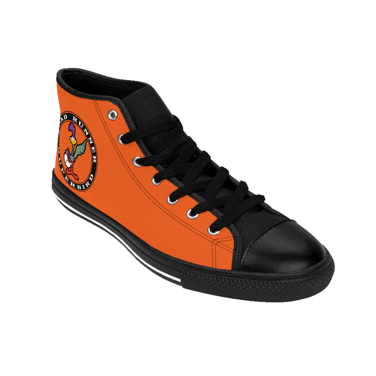 Superbird Road Runner Tribute Men's Classic Sneakers Orange/Black