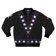MCH 1USA Stars and Bars Jacket Men's AOP Bomber Jacket red/black/blue