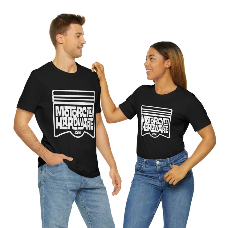 MCH Motor City Hardware Piston Logo T Shirt Unisex Jersey Short Sleeve Tee T Shirt