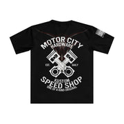 Motor City Speed Shop Pinstripe  Men's Loose T-shirt