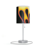 Classic Hot Rod Flame Pinstripe  Lamp on a Stand, US|CA plug