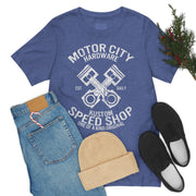 Motor City Speed Shop Unisex Jersey Short Sleeve Tee T Shirt