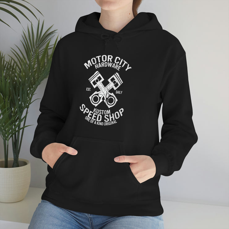 Motor City Speed Shop unisex heavy blend hooded sweatshirt Hoodie