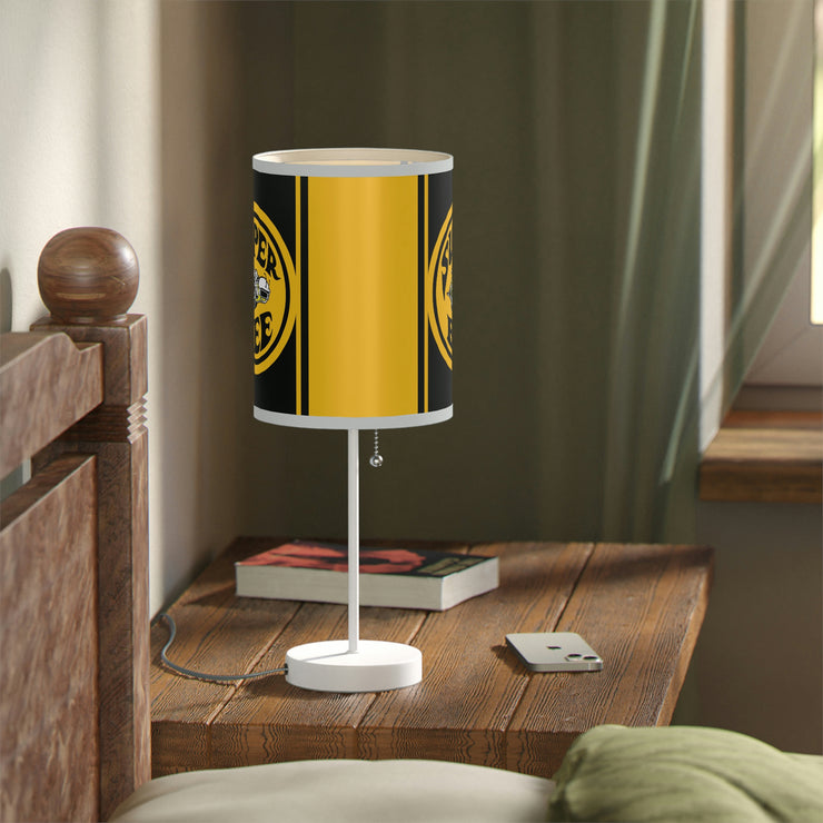 Super Bee Tribute Tribute Lamp on a Stand, US|CA plug  yellow/black