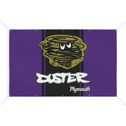 Plymouth Duster Garage Shop Banner Tribute Matte Banner purple/black