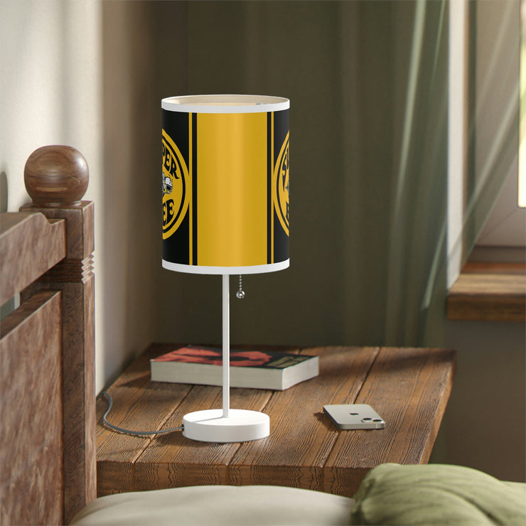 Super Bee Tribute Tribute Lamp on a Stand, US|CA plug  yellow/black