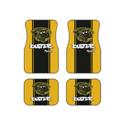 Vintage Style Plymouth Duster  Tribute Car Floor Mats (Set of 4)  yellow /black