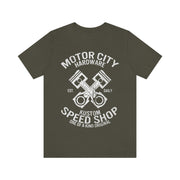 Motor City Speed Shop Unisex Jersey Short Sleeve Tee T Shirt